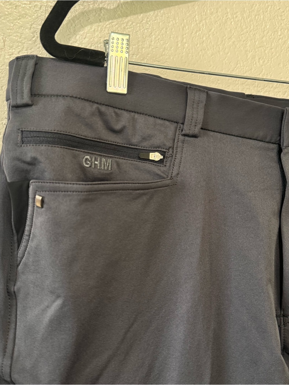 Men's Black Performance Riding Breeches - Picture 6 of 10